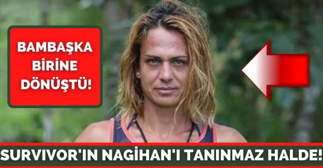 Survivor Nagihan bambaşka birine dönüştü, göğüs dekoltesi yıktı geçti!