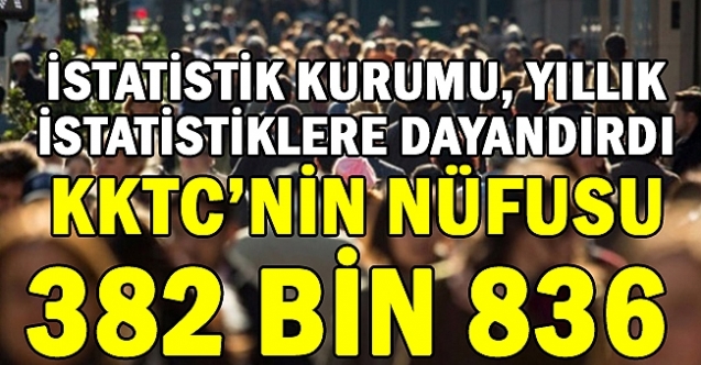 Nüfusumuz açıklandı