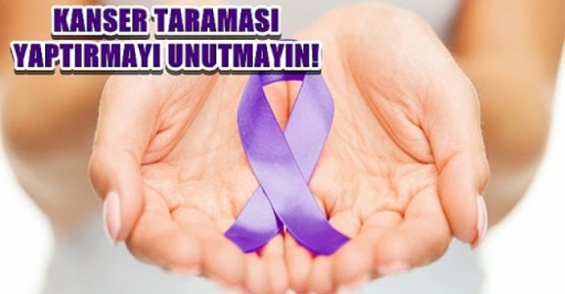 Ücretsiz kanser taraması başladı