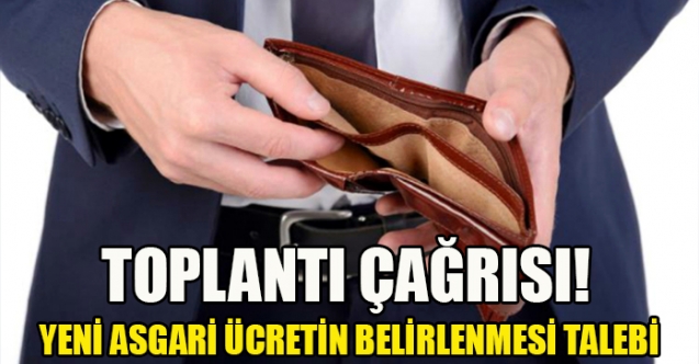 Asgari ücret için resmi başvuru