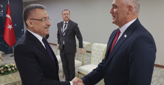 Oktay, Amcaoğlu'nu kabul etti