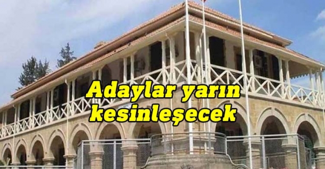 Aday listeleri geçici olarak ilan edildi