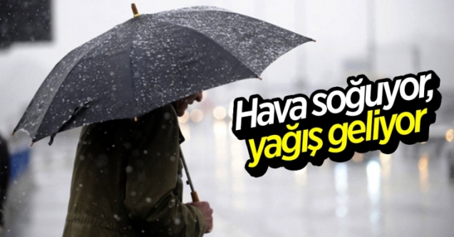 Hava soğuyor, yağmur geliyor