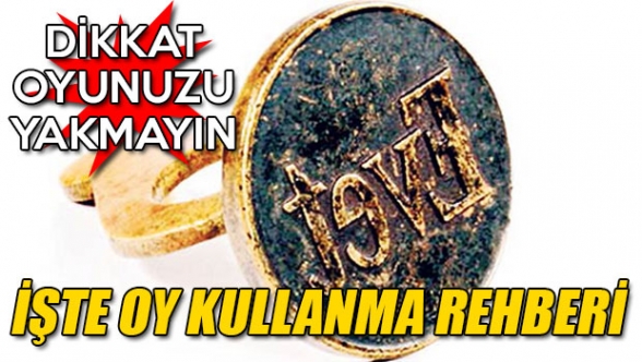 Nasıl oy kullanacağız?