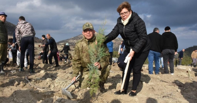 GKK’dan Mersinlik bölgesine beş bin fidan
