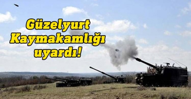 Tanksavar atışı uyarısı