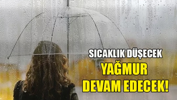 Yağmurlu hava sürecek