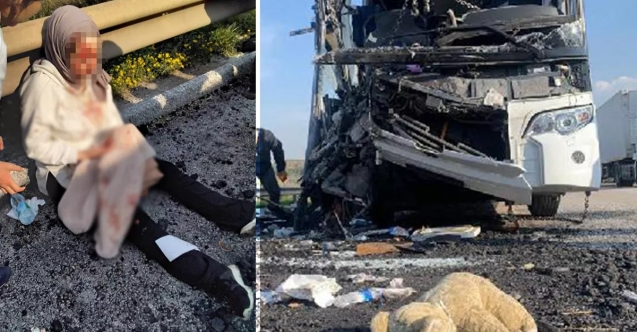 Depremzede öğrencileri taşıyan otobüs kaza yaptı: 2 ölü, 6 yaralı