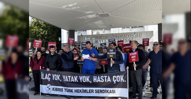 “İlaç yok, yatak yok, hasta çok”