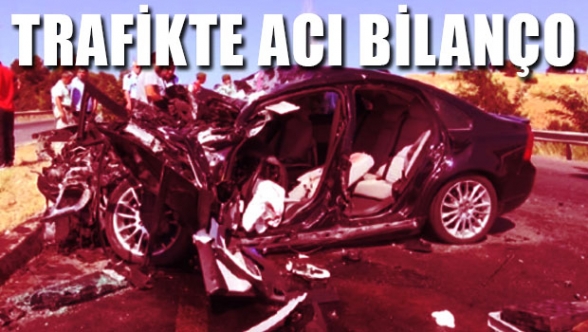 Bir haftada 65 kaza, 3 ölü, 16 yaralı