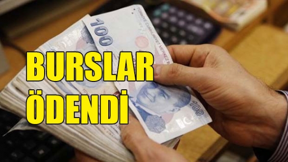 Burslar için 19 milyon TL ödeme