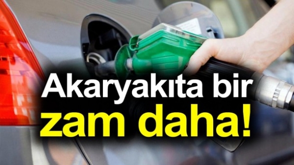 Akaryakıta yine okkalı zam