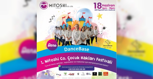 Alsancak’ta muhteşem bir çocuk festivali yapılıyor