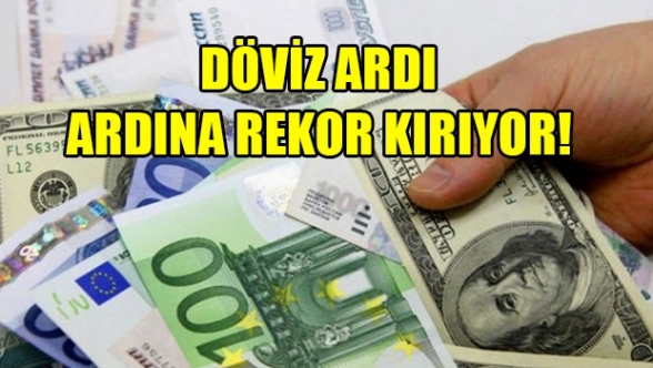 Dövizde yeni rekorlar! Euro 27 oldu, Sterlin 31.50'ye dayandı
