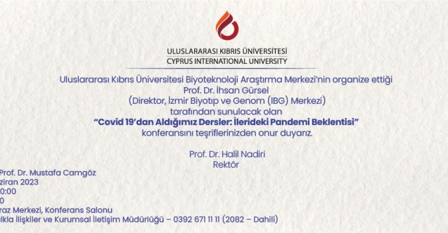 UKÜ’de Covid-19 ve olası pandemiler tartışılacak