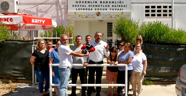 Çocuk Yuvası’nda grev uyarısı