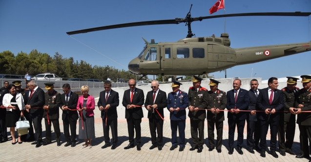 "Gazi" helikopter artık çıkarma bölgesinde