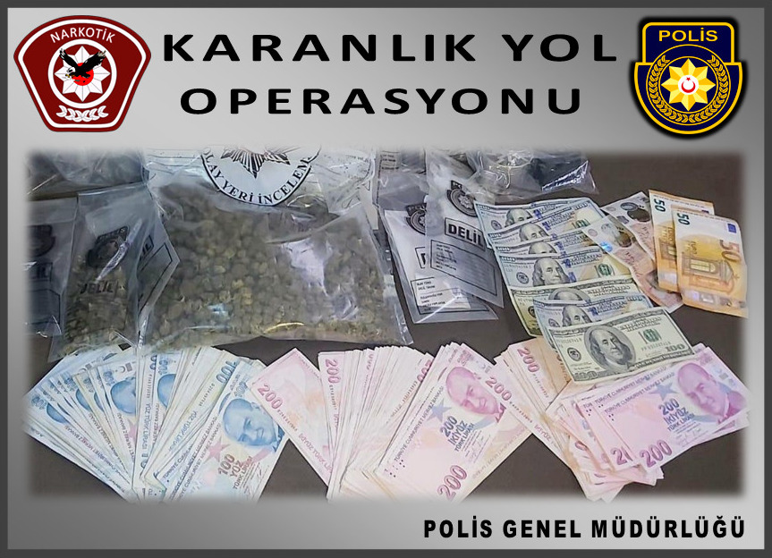 Narkotik'ten Karanlık Yol Operasyonu