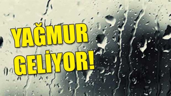 Pazar günü yağmur var