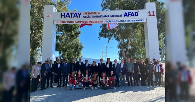 Üstel, Şampiyon Melekler Köyü’nde: "Kardeşlerimize helal olsun..."