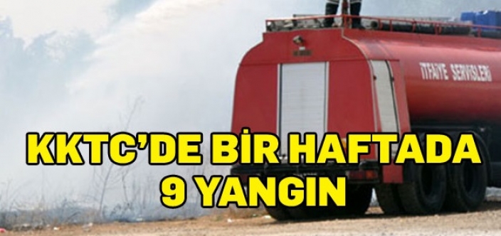 9 yangında 195 bin TL zarar