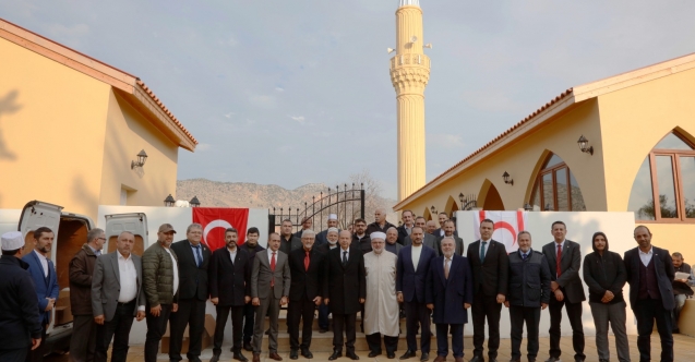 Bir cami daha açıldı