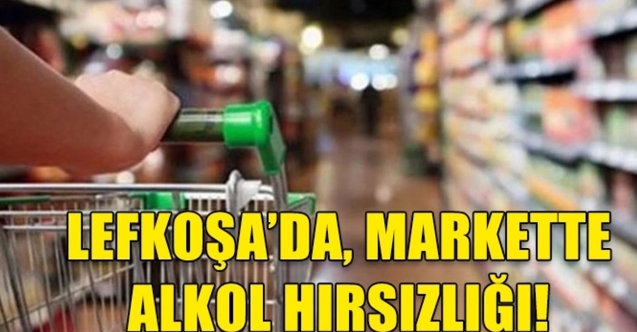 Marketten içki çaldılar; biri kaçak çıktı