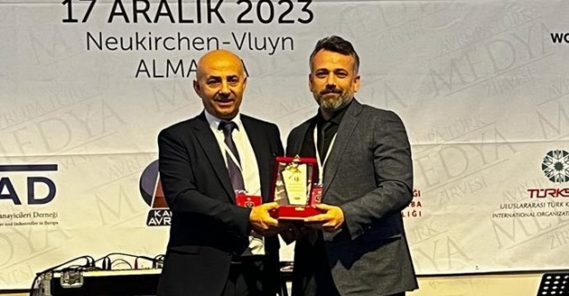 Türk-Bir’e Almanya’dan ödül