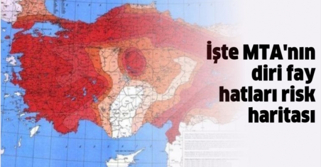 Türkiye'nin en riskli şehirleri belirlendi