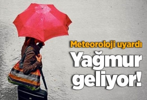 Yağmur geliyor