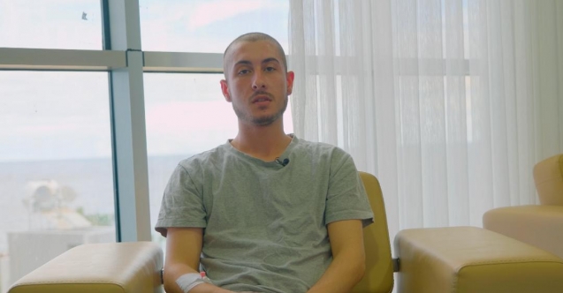 20 yaşındaki genç, şifayı Dr. Suat Günsel Girne Üniversitesi Hastanesi’nde buldu