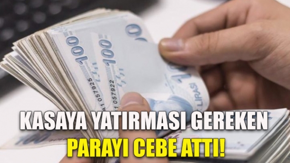 Çalıştığı kliniğin parasını çaldı