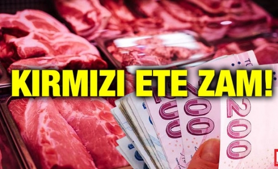 Et yine zamlandı