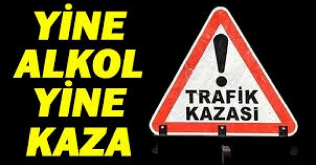 İki sürücü de alkollü çıktı
