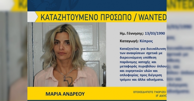 Rum polisi, silahlı Maria'yı arıyor
