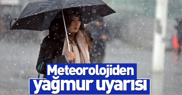 Yağmur uyarısı