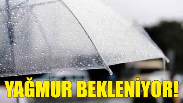 Cuma'ya kadar yağmur var