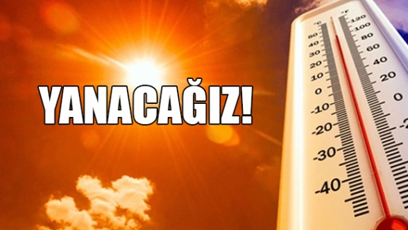 Hava sıcaklığı bugün 43 dereceyi bulacak