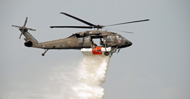 Güney’de 11 tane yangın söndürme helikopteri var!