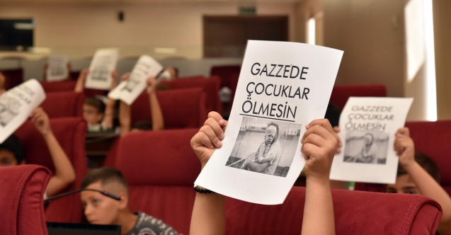 Minikler, Meclis'ten çağrı yaptı:  “Gazze’deki Çocuklar Ölmesin"
