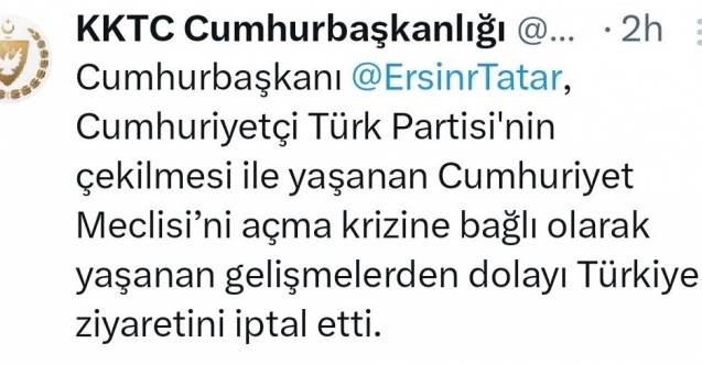 Pişkinlikte son nokta! Tatar CTP'yi suçladı