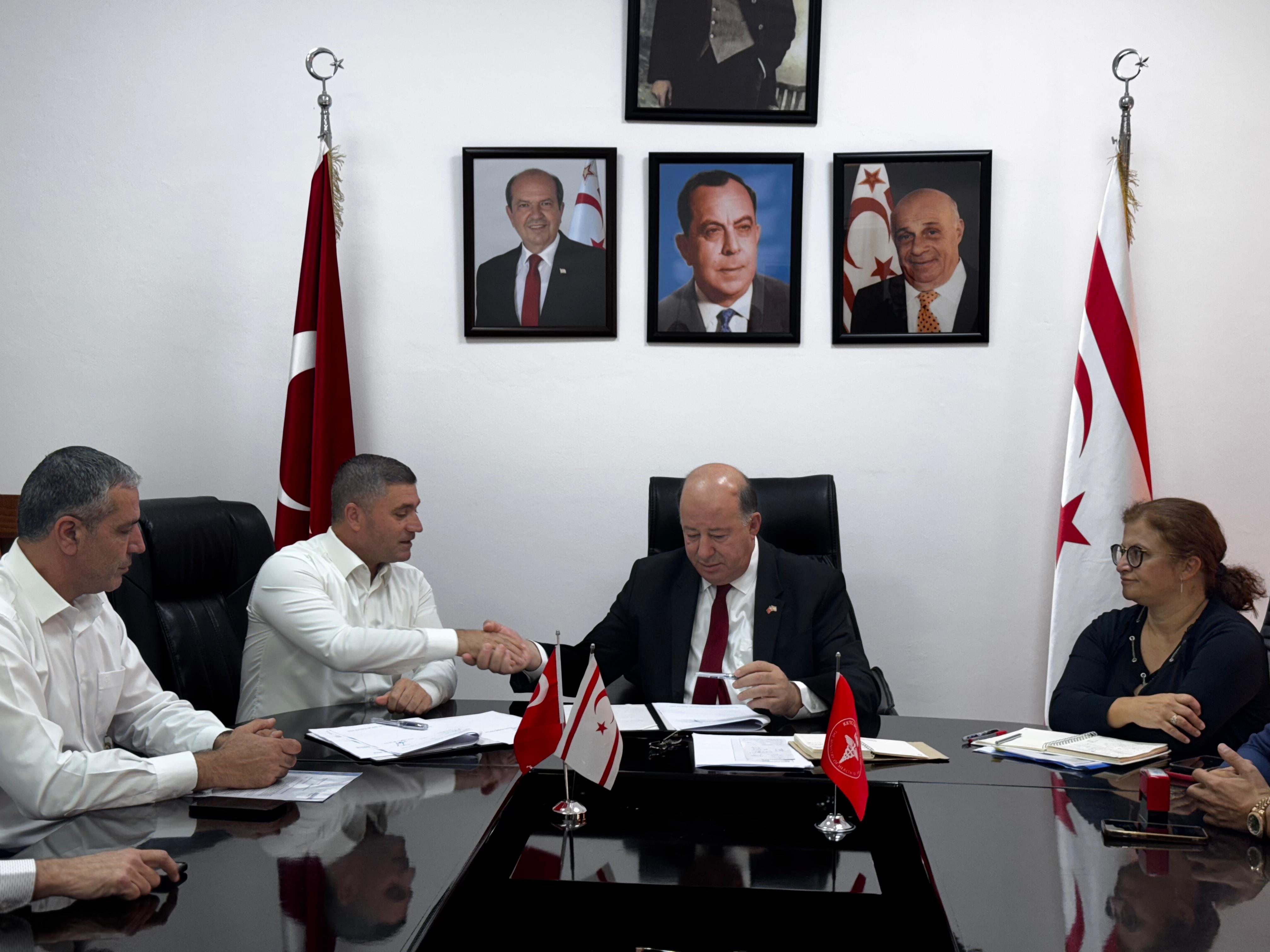 Yeni Devlet Laboratuvarı için imzalar atıldı