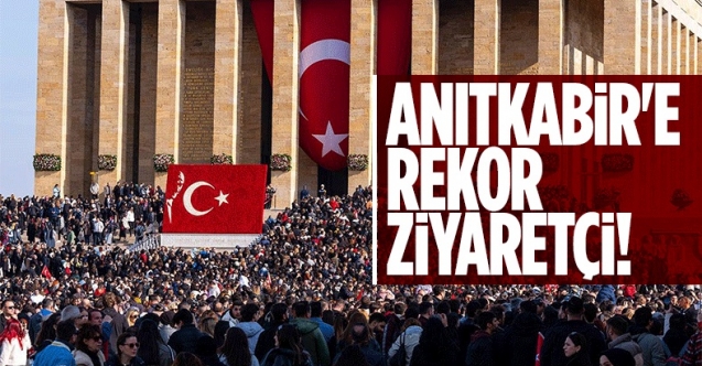 Anıtkabir'e 10 Kasım'da rekor ziyaret