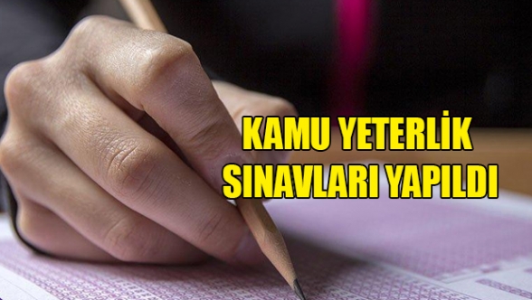 Kamu sınavında Orta Düzey başarı oranı yüzde 35