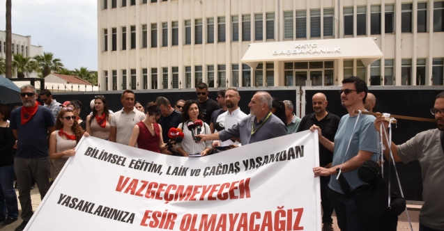 “Yasaklarınız bizi yıldırmayacak”