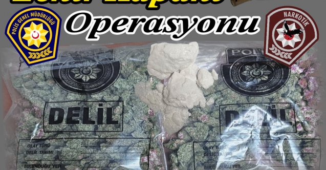 Dört ilçede Zehir Kapanı Operasyonu: 10 tutuklu