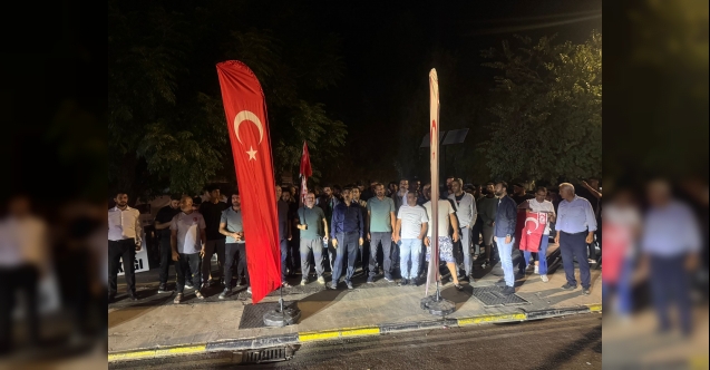 Lefkoşa’da İsrail protestosu