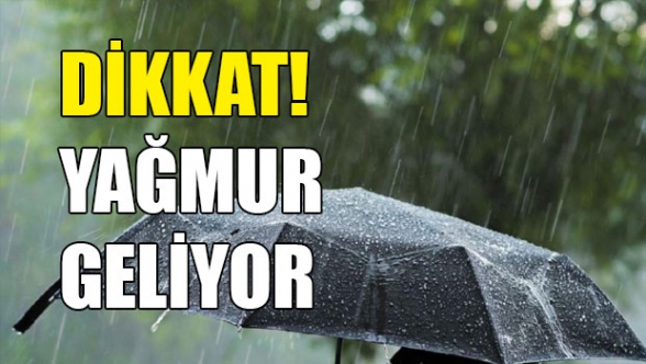 Yağmur bekleniyor