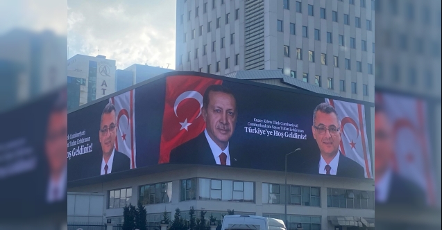 Ankara'da Erhürman’a özel jest