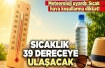 Sıcak hava uyarısı